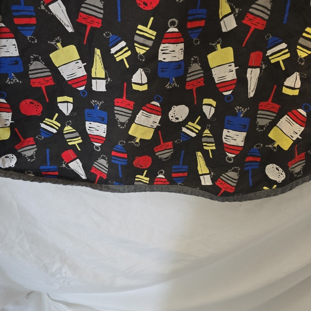 Unionbay Men's Short Sleeve Shirt Button-down All-Over Buoy Print Size L - Picture 8 of 13
